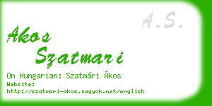 akos szatmari business card